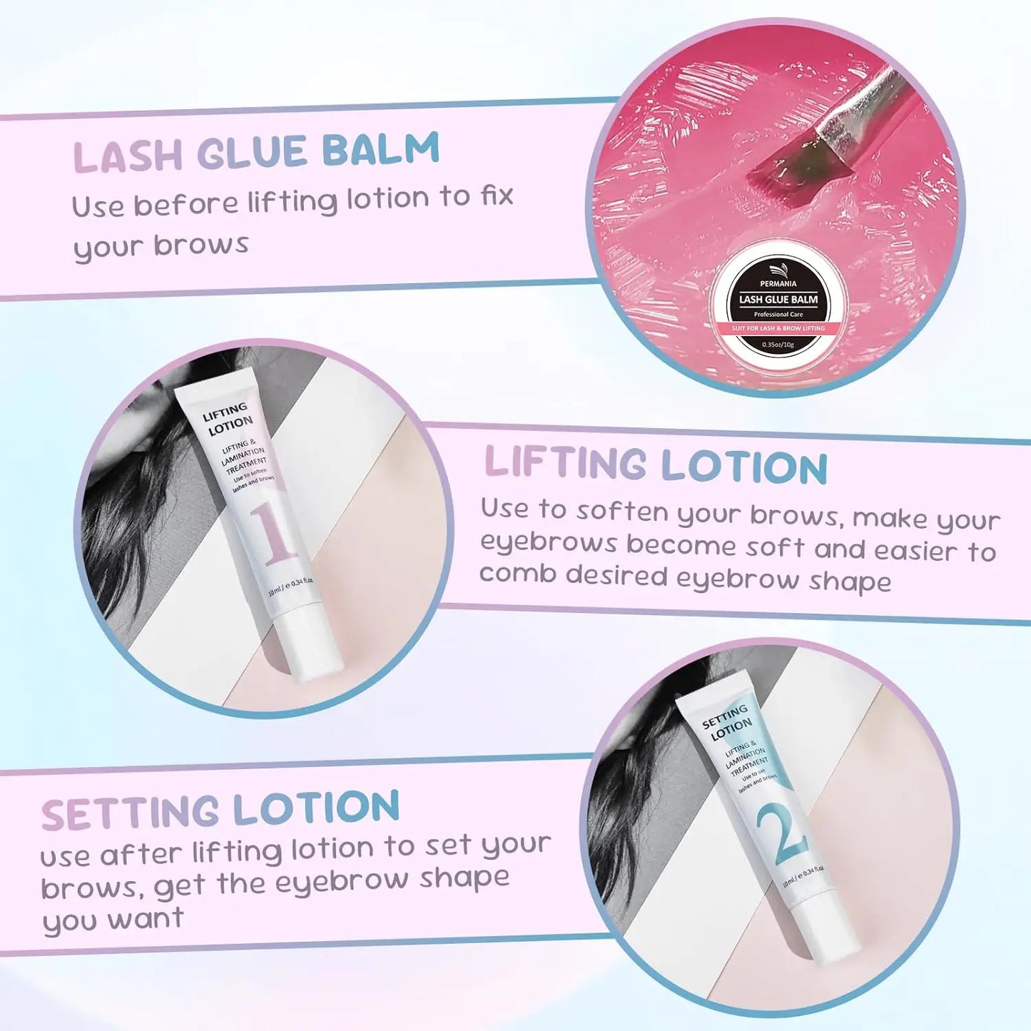 Kit laminado de cejas